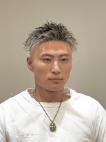 ラナ シッポウ(Lana SHIPPO)&nbsp;ホワイトメッシュ×ツイスパ×フェード