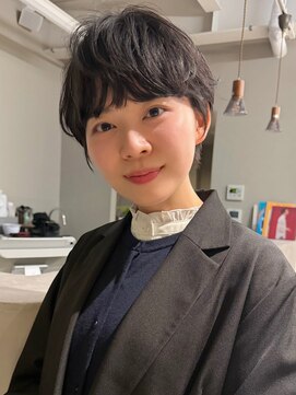 ホヌン 茅ヶ崎(Honnun) 【20代30代40代】大人カジュアル◇暗髪ニュアンスマッシュパーマ