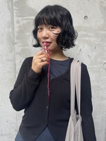 リル(Lilu)&nbsp;柔らかくてドライなボブパーマ☆ 2026.7 北村しずく