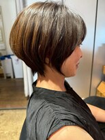 ナチュラル ヘアーデザイニング(Natural hair designing) 乾かすだけでキマる大人ショートヘア/美人ショートボブ/髪質改善