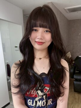 エトワ 中央店(etoi) 大分韓国かき上げレイヤーカット大人レイヤー顔まわりレイヤー
