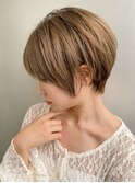 前髪ありハンサムショートコンパクトショート20代30代40代50代