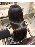 滋賀 韓国レイヤー 顔周りカット 透明感カラー