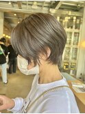 大人美人/くびれショートボブ/小顔/前下がり/面長・丸顔対応