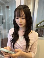 アム(amu)&nbsp;ロングレイヤー/ハッシュカット