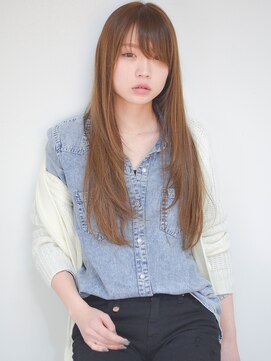 ジョウインアンドエマ(JOWIN AND EMMA) 【EMMA天神・大名】シースルーバング大人可愛いストレート