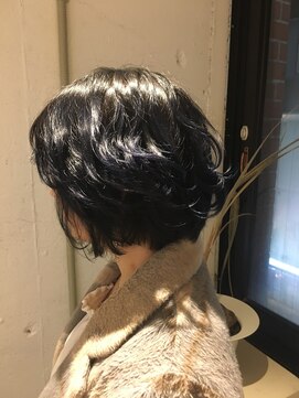 エイト 福岡天神店(EIGHT fukuoka) 【EIGHT福岡】お客様スタイル＿ブルーシルバー