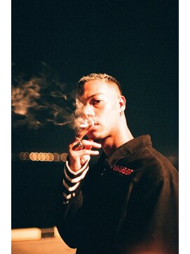 メリケンバーバーショップ フクオカ(MERICAN BARBERSHOP FUK) ソフトツーブロックフェザーマッシュくせ毛風パーマ10