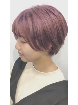 レセ 新松戸deux店(Laissez) ピンクパープル/シースルーバング【レセ新松戸ドゥー店】