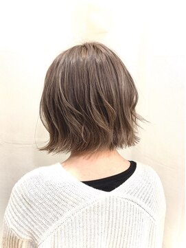 ブロッサム 保谷(Blossom) 20代30代ナチュラルくびれボブ毛先パーマ艶感結べるボブ