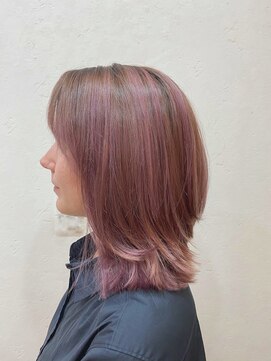 ヘアーズ ラブリージョブリー(hair's Lovely Jubbly) ダブルカラー×ミディアム