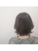 縮毛矯正で外ハネボブスタイル