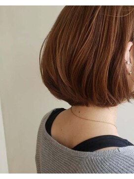 キナコドットドット(kinaco..) 襟足ギリギリボブ