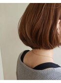 襟足ギリギリボブ