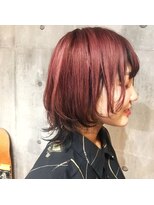インク 渋谷(INK.)&nbsp;ボブ/フェザーバング/大人かわいい/グラデハイライト[渋谷]