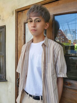 ヘア メイク リン(hair make rin) ハイトーングレー