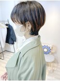 【松戸　ムラマツ】前髪大人マッシュショートボブくびれ