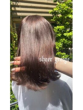 フラム 渋谷(flamme) シアーグレージュ