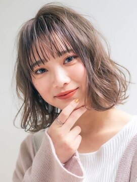 ロンドポレール 北千住(Lond polaire) （米倉かずひさ）外ハネボブ　ペールベージュ