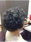当店人気ランキング上位60代主婦パーマスタイル