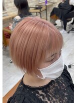 スキル 水戸(SKILL) アプリコットピンク 髪質改善