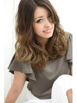 リル 西宮(LiL') 【LiL'西宮】グラデーションカラー_大人可愛い_セミディ☆