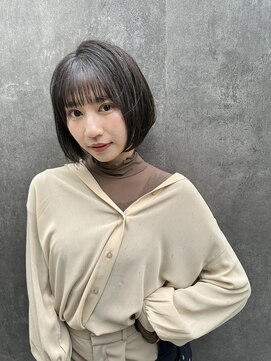 ロンド ストラーダ 心斎橋(Lond strada) モードヘアミディアム×美髪【髪質改善/縮毛矯正】