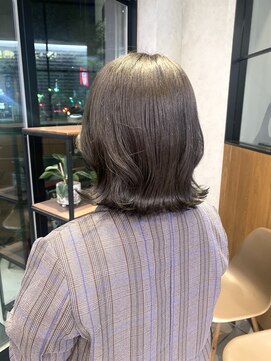 ロンドエニカ 大宮(Lond enika) アイスグレージュ寒色カラー透明感カラー韓国ヘア【大宮美容室】