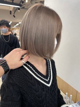 エニ 自由が丘(ENi) マチルダボブ/ピンクベージュ/インナーグレージュ[自由が丘駅]