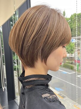 プルーヴ 秋葉原(prove) 30代40代大人女性/前髪ありショートボブ/ショートヘア/髪質改善