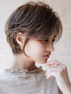 カライングドゥ(ing deux) 20代30代40代◎グレーベージュこなれヘアモテ髪#100d1116