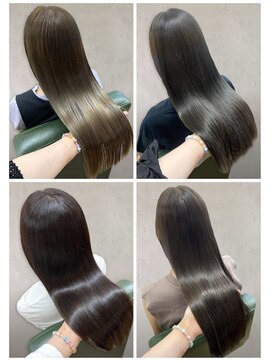 美容室フルール 20代30代40代大人可愛い髪質改善小顔艶感