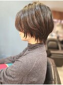丸みショートボブ