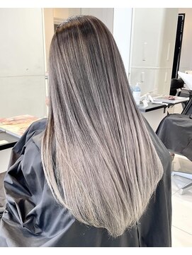 アライブ ハラジュク(ALIVE harajuku) ホワイトベージュバレイヤージュ