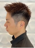 ビジネスショート/バーバー/フェード/アップバング/短髪