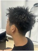 スパイキーショート×ツイスト