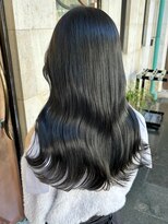 ラグーン 原宿 表参道(LAGOON)&nbsp;【LAGOON】暗髪透け感♪オリーブグレー