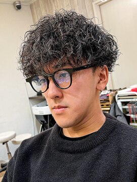 ルースト 京都駅前店(ROOST) スパイラルパーマ×ハイライト