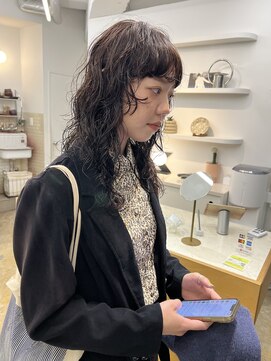 ユー セント(yew scent) ロングレイヤーパーマ