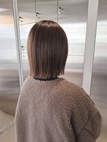 オーガニック リブ 川越(organic+live)&nbsp;20代30代40代ストレートアッシュベージュ髪質改善艶感カラー