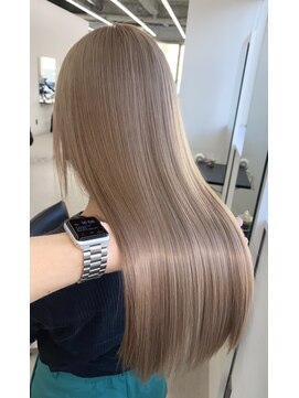 ディーエヌエー バイ エゴル(DiNA by ENGOL) ミルクティーベージュ/ブラウンカラー/ミルクティー/ハイトーン