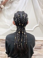 セットサロンエース(Set salon Ace)&nbsp;【コーンロゥ・ブレイズヘア】ダンス、体育祭、お祭りに！