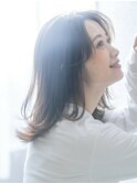 【emu 井上信洋】ゆるっとくびれな大人ミディアムボブ【エミュ】