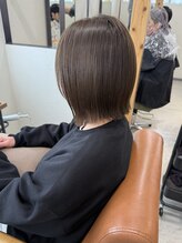 コク 千葉駅西口(COQU) 切りっぱなしボブ/ベージュ/千葉【積田佳奈】