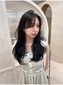 ザクザクレイヤー/レイヤーカット/韓国/前髪/顔まわり/後れ毛