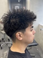 フィフス トウキョウ (fifth TOKYO) 渋谷緩めスパイキーパーマルーズショートメンズショート