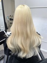 シーン(seen)&nbsp;【ホワイトブロンド】抜きっぱなしブロンドハイトーンベージュ