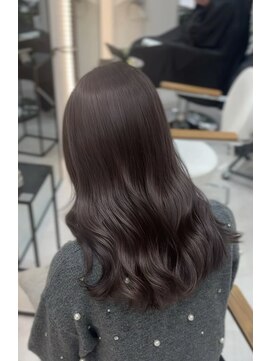 ジーナ 博多筑紫口(Zina) 【KANA】透明感グレージュ／韓国ヘア