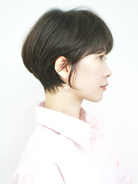 インセプション 銀座(INCEPTION) 前下がりショート・ボブ/絶壁解消/前髪あり/40代/30代/外ハネ