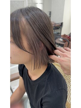 テーラヘアー 公津の杜店(TELA HAIR) インナーカラー×ミルクティー